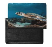 Sea Turtle Card Holder，Card Protector Sleeve，Passport Holder ，Lightweight And Portable，Card Sleeves, Applicable to Passports, Boarding Passes, And ID Cards; Unisex.