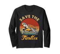 Sea Turtle Conservation Save the Turtles Ocean Wildlife Long Sleeve T-Shirt