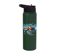 Sea Turtle Design Stainless Steel Insulated Water Bottle