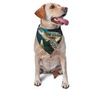 Sea Turtle Dog Bandana Pet Scarf Accessories for Small Medium Dogs Cats Photo Prop, Triangle Pet Bandanas Adjustable Puppy Bib Washable Dog Kerchief Puppy Neckerchief