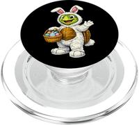 Sea Turtle Dressed As Easter Bunny | Funny Cute Boys & Girls PopSockets PopGrip for MagSafe