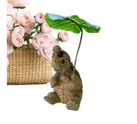Sea Turtle Figurines | Sea Turtle Decor for Aquarium Fish Tank | Resin Animal Tortoise Home Decor for Terrarium Aquarium Fairy Garden Landscape Offices Outdoor Indoor