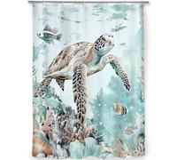 Sea Turtle GiftModern Abstract Art Shower Curtains for Bathroom Waterproof Polyester Fabric Bathroom Curtain