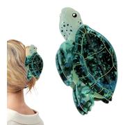 Sea Turtle Hair Clips, Strong Claw Grip Hold, 9x3.4x4.6cm, Compact, for Daily Wear, Beach Trips, Vacations, Birthday Parties, School, Holidays