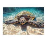 Sea Turtle Jigsaw Puzzles for Adults 2000, 2000 Piece Jigsaw Puzzles for Adults, 99.5x70.5cm Hard Impossible Wooden Puzzle, Challenging Game for the Whole for Women, Gifts for Men, Theme: (Sea), -8795
