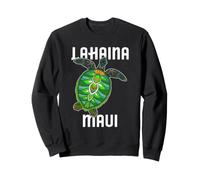 Sea Turtle Lahaina Maui Hawaiian Island Ocean Art Sweatshirt