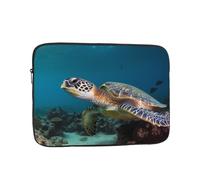 Sea Turtle Laptop Case 17 inch, Shockproof Protective Computer Sleeve Cover Water Resistant Laptop Bag Carrying Tablet Cover Briefcase Handbags Gifts for Men Women