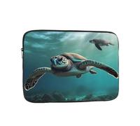 sea Turtle Laptop Sleeve Shockproof Case Slim, Lightweight, Portable Protective Travel Carrying for 15 inch