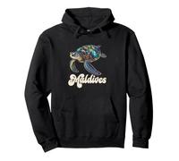 Sea Turtle Maldives Pullover Hoodie
