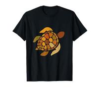 Sea Turtle Ocean Lover Mosaic Style T-Shirt
