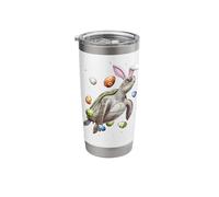 Sea Turtle Ocean Rabbit Eggs Bunny Ears Cute Stainless Steel Insulated Tumbler