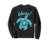 Sea Turtle Ohana Hawaiian Hawaii Vacation Tropical Island Sweatshirt