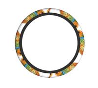 Sea Turtle -Print Best Non-Slip Steering Wheel Cover - Universal Fit For Cars, Suvs & Trucks - Thermal Protection Neoprene Grip