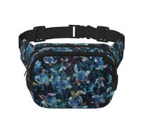 Sea Turtle Print Stylish and Practical Waist Bag,Adjustable,Perfect for Travel,and Outdoor Activities