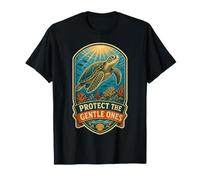 Sea Turtle Protect The Gentle Ones Cute Creatures T-Shirt
