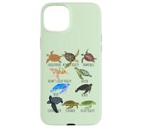 Sea Turtle Species Guide Ocean Underwater Lover Marine Life Case for iPhone 15 Plus