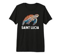 Sea Turtle St. Lucia Premium T-Shirt