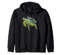 Sea Turtle St. Lucia Zip Hoodie