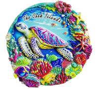 Sea Turtle The Cook Islands Fridge Magnet Tourist Souvenir Refrigerator Decorative Craft Collection