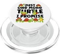 Sea Turtle Tortoise Just One More Turtle I Promise PopSockets PopGrip for MagSafe