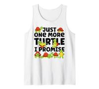Sea Turtle Tortoise Just One More Turtle I Promise Tank Top