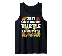 Sea Turtle Tortoise Just One More Turtle I Promise Tank Top