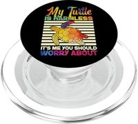 Sea Turtle Tortoise My Turtle Is Harmless It's Me You Should PopSockets PopGrip for MagSafe