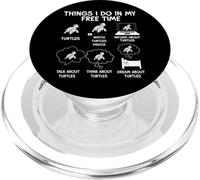 Sea Turtle Tortoise Things I Do In My Free Time Turtles PopSockets PopGrip for MagSafe