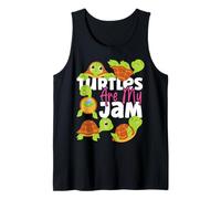 Sea Turtle Tortoise Turtles are My Jam Tank Top
