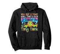Sea Turtle Tortoise You Got A Dog Well That's Cute I Raise A Pullover Hoodie