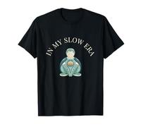 Sea Turtle Yoga Meditation in My Slow Era T-Shirt