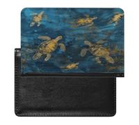 Sea Turtle1 Card Holder，Card Protector Sleeve，Passport Holder ，Lightweight And Portable，Card Sleeves, Applicable to Passports, Boarding Passes, And ID Cards; Unisex.