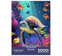 Sea Turtle1000 Piece Jigsaw Puzzle for Adults And Kids Family Game AdventureFun And Challenging Home Decors Great Gift Idea70x50cm/1000pcs