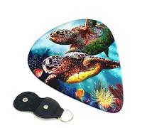 Sea Turtles Diamond Painting Guitar Pickfor Pickups For Acoustic Electric Guitar Bass Ukulele