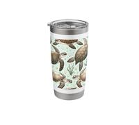 Sea Turtles Love Pattern Beautiful Sea Turtle Stainless Steel Insulated Tumbler