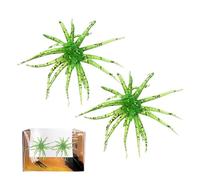 Sea Urchin Lure, 2 Pack Realistic Soft Silicone Floating Bait with Rig - Blurred Dice Bait | for Freshwater and Saltwater Fishing in River Lake Arroyo