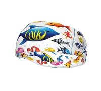 Sea Water Animals Pattern Sports Sweatband Headscarf Head Bands For Women Men Suitable For Running Yoga Fitness Football