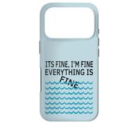 Sea Waves Falling I'm Fine, Its Fine Everything Is Fine Okay Case for iPhone 17 Pro