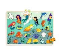 Sea wooden puzzle Multicoloured one size