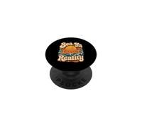 Sea Ya Later Reality Funny Cruise Retro PopSockets Adhesive PopGrip