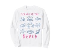 Sea You At The Beach Ocean Marine Life Creatures Vacation Sweatshirt