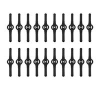 SeaAZqurtles String Trimmer Head Replace, 20Pcs Plastic Cutter Replacement Lawn Weed Accessories For Cordless Mower