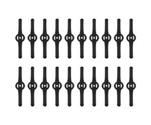 SeaAZqurtles String Trimmer Head Replace, 20Pcs Plastic Cutter Replacement Lawn Weed Accessories For Cordless Mower