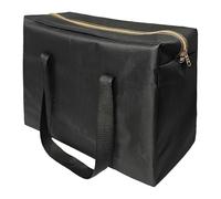 SEABABOO Storage Bag 600D Oxford Fabric 35L 50 x 20 x 36 cm Small Storage Bag for Clothes Robust Durable Storage Bag for Blanket or Clothes Picnic Mats Storage (Black, 35L)