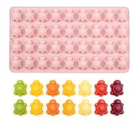 SEABABOO Turtles Silicone Mould 36 Cavities Mini Turtle Chocolate Mould Candy Mould Silicone Baking Mould for Gummy Bears Chocolate Fondant Chocolates Ice Cube Cake Decoration 1 Piece