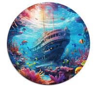 Seabed A School of Fish 1000pcs Animation Jigsaw Puzzles What Happens Next Educational Games for Adults And Kids 1000pcs (67.5x67.5cm)