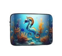 Seabed Coral Seahorse Laptop Inner Bag 13 Inch Laptop Sleeve Case Briefcase Carrying Laptop Cover