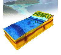 Seabed Topography Model - Educational Geography Tool for Geology Classes, Perfect for Teacher Demonstrations and Classroom Learning
