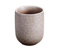 SeaBell AAA Ceramic Cup - Japanese Style Handcrafted Stoneware Coffee & Tea Mug, 120 ml (Multiple Colours) (Speckled Beige)