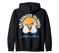 Seabirds Blue-footed Booby Galapagos Islands Ecuador Zip Hoodie